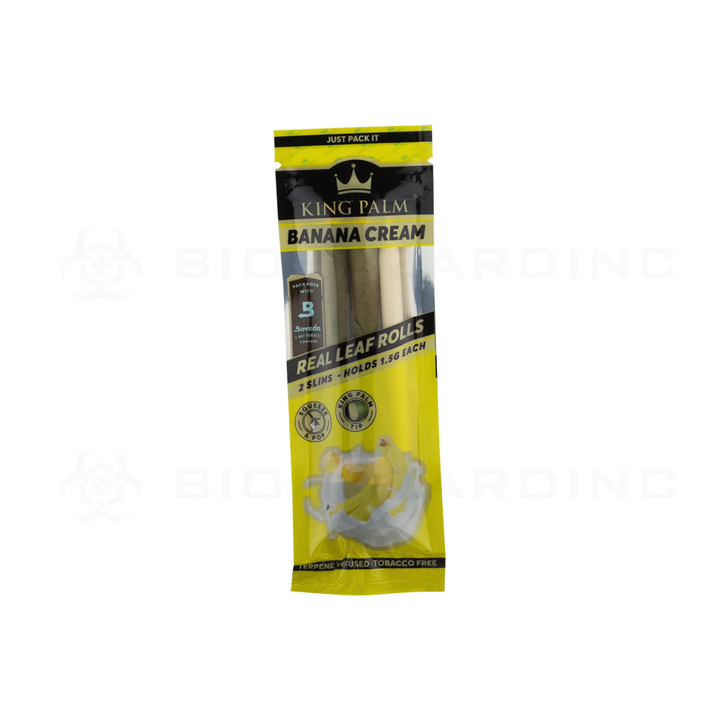 King Palm Slim Banana Cream Dual Pack