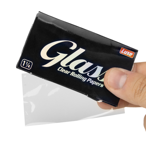 Papel de Fumar Luxe Glass Transparente 1¼