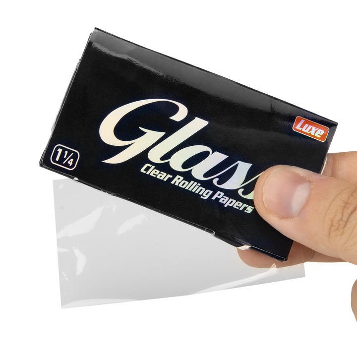 Papel de Fumar Luxe Glass Transparente 1¼
