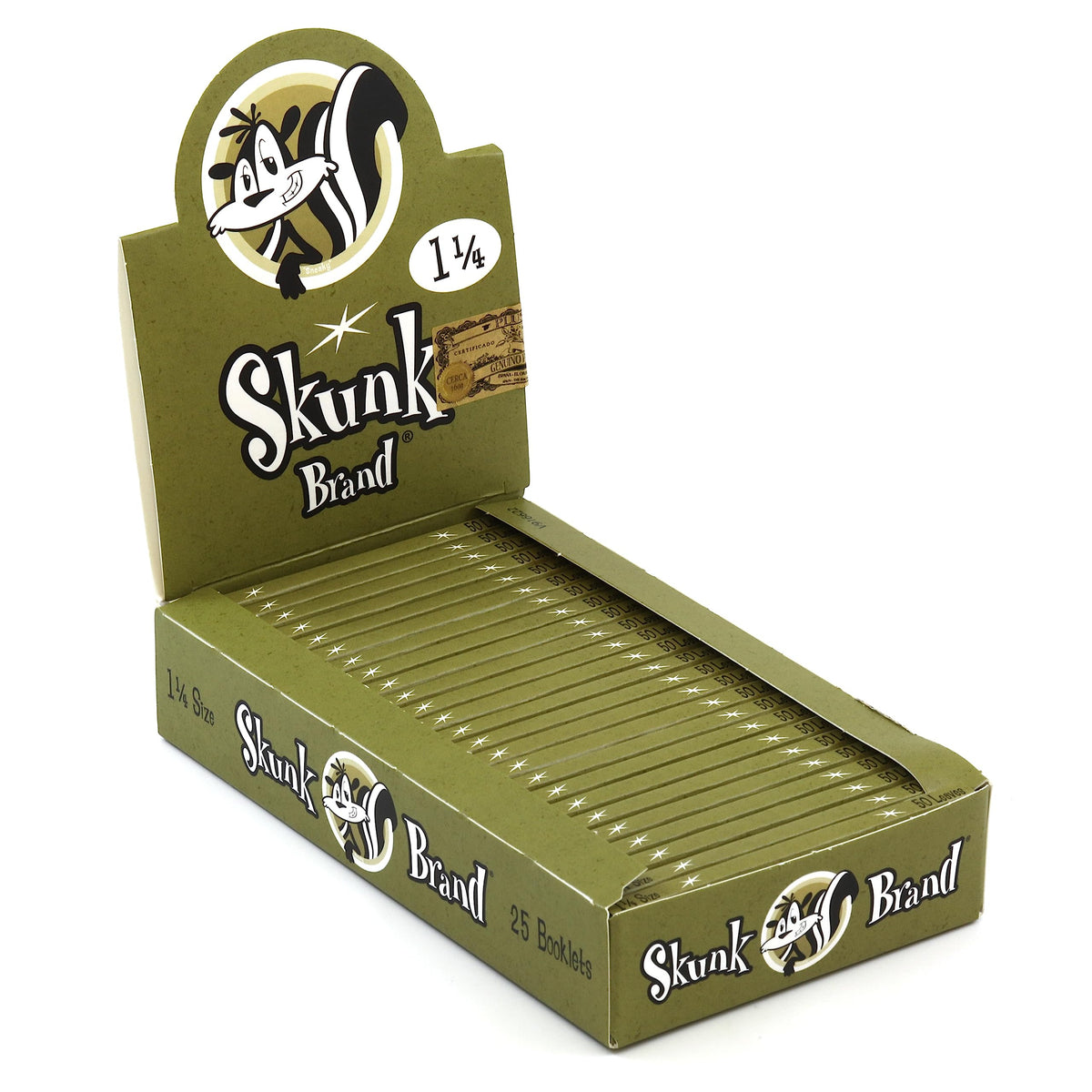 Papel de Fumar Skunk Brand Clásico 1¼ - display