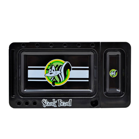 Set de Bandejas de Enrollar Skunk Brand Negro (2 piezas)