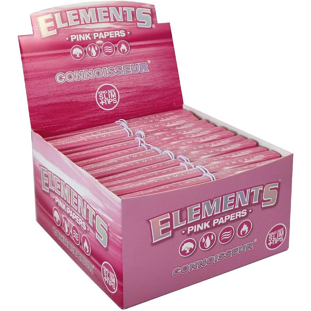 Elements Pink Connoisseur King Size Slim
