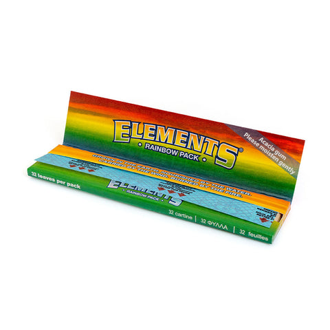 Papel de Fumar Elements Rainbow King Size Slim