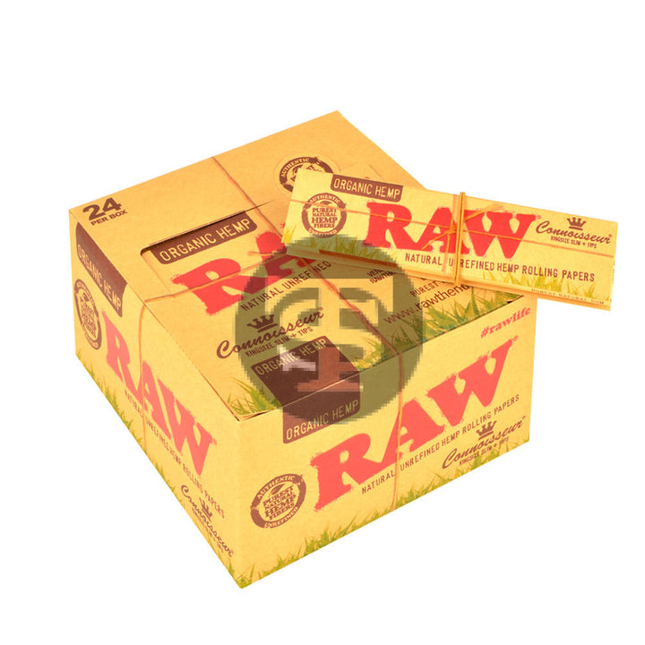 Papel de Fumar RAW Organic Connoisseur King Size Slim