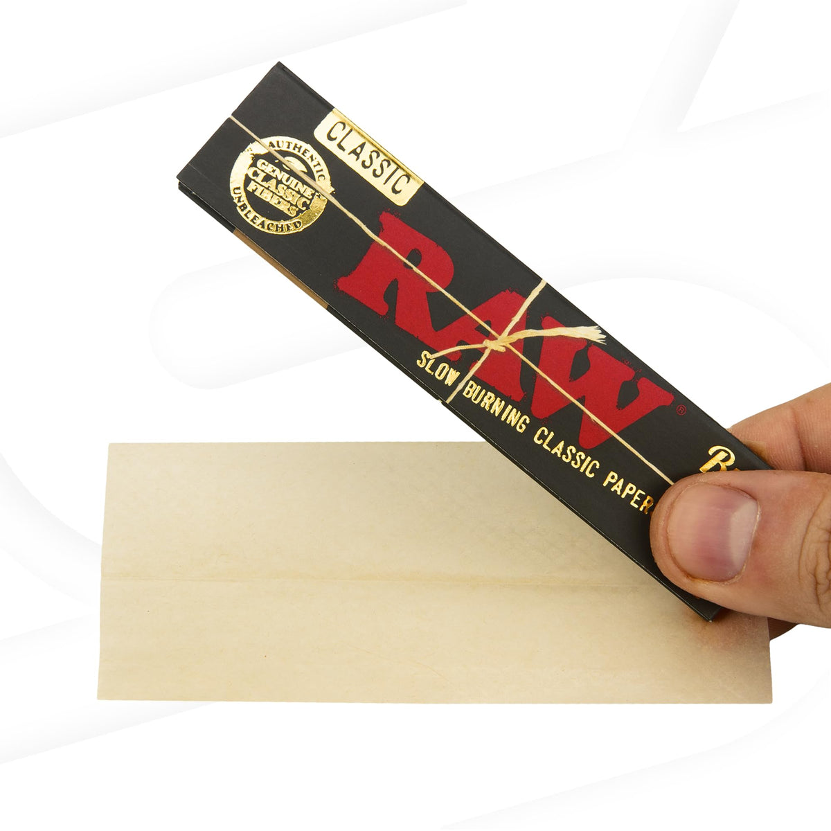 Papel de Fumar RAW Black King Size Slim